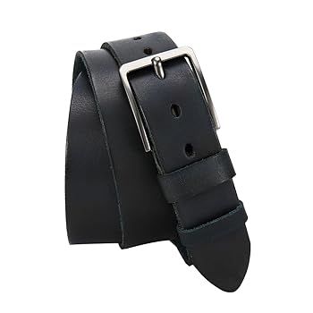 Amazon.com: DOOPAI Men's Genuine Leather Casual Belt - 1.5